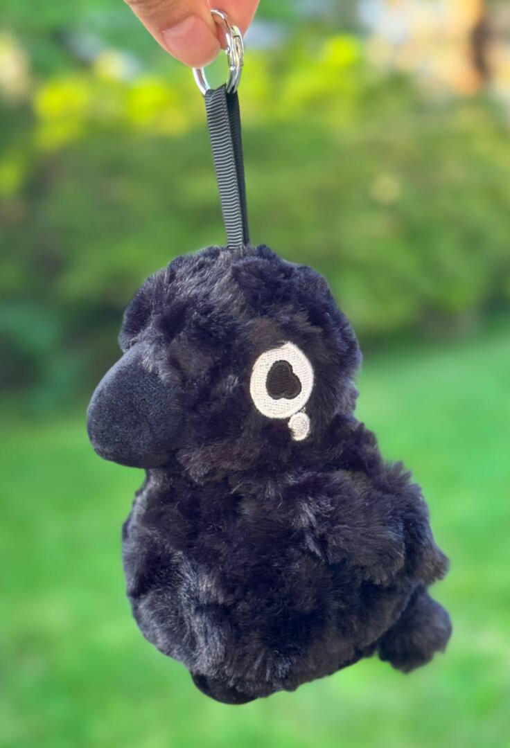 Mini Crow Bag Charm