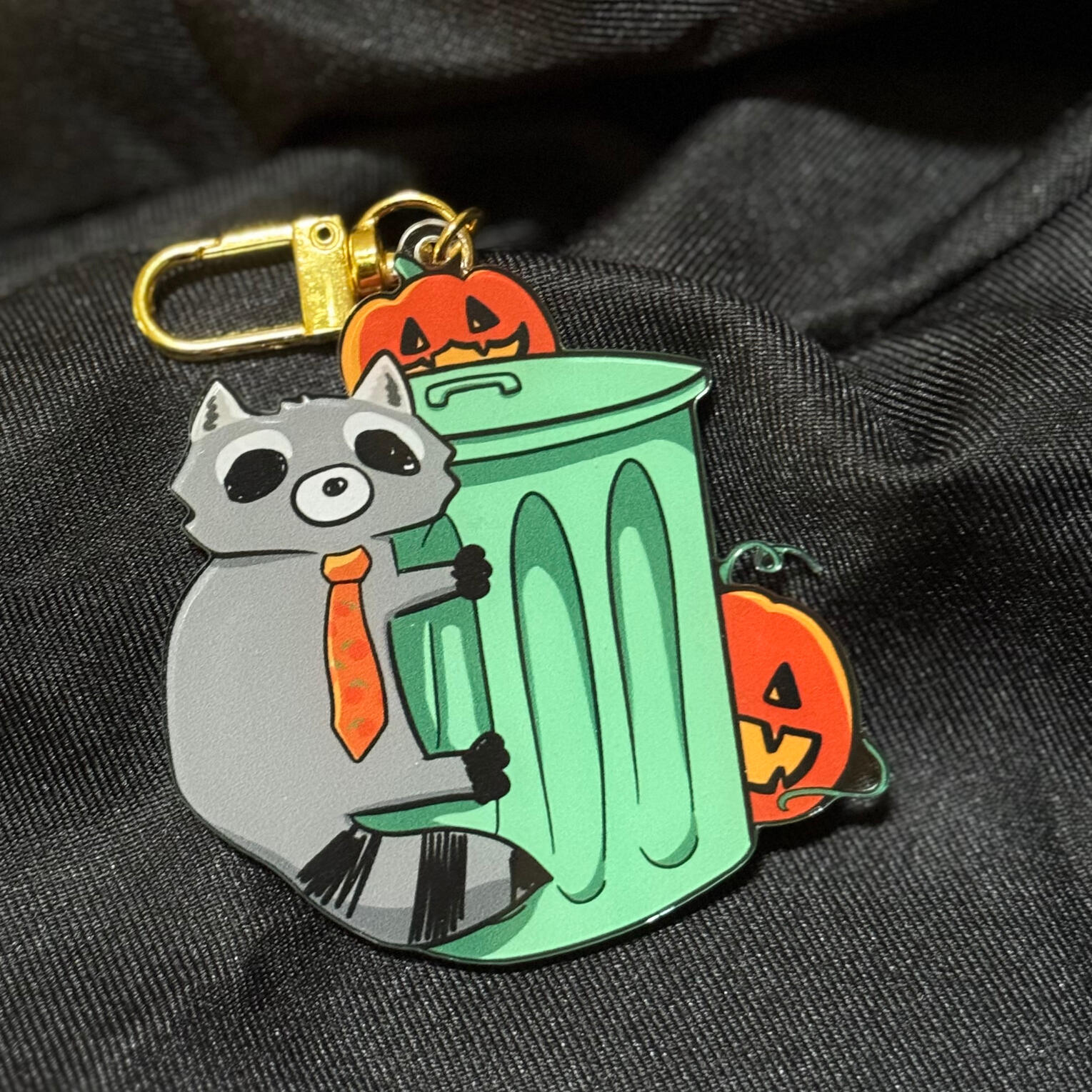 Halloween Trash Raccoon