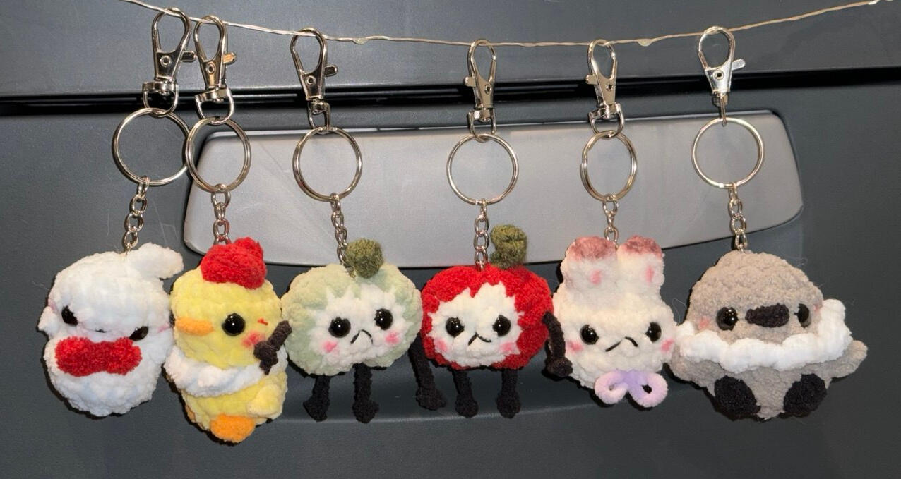 LADS Crochet Keychains